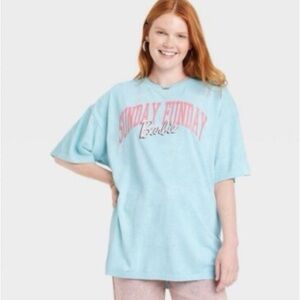 Barbie Sky Blue Graphic Tee
